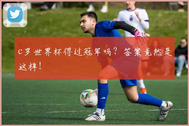 c罗世界杯得过冠军吗？答案竟然是这样！